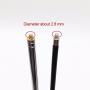 4Pcs Universal Telescopic Short Metal Antenna Flexible Soft Antenna Remote Control Accessories for Children Electric Ride On Car RC Car Replacement Parts