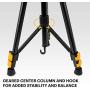 KODAK PhotoGear 62'' Lightweight Tripod | Compact 3-Section Flip-Lock Aluminum Tripod Adjusts 22”-62”, QuickRelease Plate, Smartphone Adapter & 1/4” to 3/8” Screw, Bubble Level, Carry Case, E-Guide
