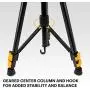 KODAK PhotoGear 62'' Lightweight Tripod | Compact 3-Section Flip-Lock Aluminum Tripod Adjusts 22”-62”, QuickRelease Plate, Smartphone Adapter & 1/4” to 3/8” Screw, Bubble Level, Carry Case, E-Guide
