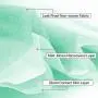 50 Pcs Disposable Face Cover 3-Ply Filter Non Medical Breathable Earloop Masks (Green)