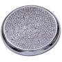 Bling Rhinestone Media Control Button Cover Interior Sparkle Central Crystal Multimedia Mouse Knob Adjust Caps Trim Diamond Metal Sticker Decor Accessories Replacement for Mercedes Benz