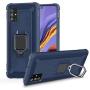 Newseego Compatible with Samaung Galaxy A51 5G Case (Not Fit A51 4G) with Metal Ring Holder Kickstand Work with Magnetic Car Mount Shockproof Protective Soft Cover-Blue