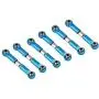 Bicaquu RC Car Link Rod, Steering Linkage Rod, Upgrade Parts Metal Universal RC Car for WLtoys 1/18 Model Car