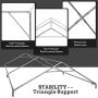 10 x 20 ft Upgraded Heavy Duty Carport Car Canopy Portable Garage Tent Boat Shelter with Reinforced Triangular Beams and 4 Weight Bags