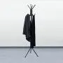 Mind Reader COATRACK11 Standing Metal Coat Rack Hat Hanger 11 Hook for Jacket, Purse, Scarf Rack, Umbrella Tree Stand, Black Mind Reader COATRACK11 Standing Metal Coat Rack Hat Hanger 11 Hook for Jacket, Purse, Scarf Rack, Umbrella Tree Stand, Black