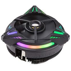 GOLDEN FIELD SJL CPU Air Cooling Coolers Heat Sink RGB LED Aperture TDP 85W for Intel AMD AM4