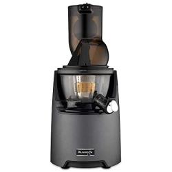 Kuvings Whole Slow Juicer EVO820GM - Higher Nutrients and Vitamins, BPA-Free Components, Easy to Clean, Ultra Efficient 240W, 50RPMs, Includes Smoothie and Blank Strainer-Gun Metal