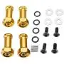 LoveinDIY 12mm Wheel Hub Hex Adaptor Extension for 1/14 RC Car Wltoys 144001 Part Accs - Golden, 12mm LoveinDIY 12mm Wheel Hub Hex Adaptor Extension for 1/14 RC Car Wltoys 144001 Part Accs - Golden, 12mm