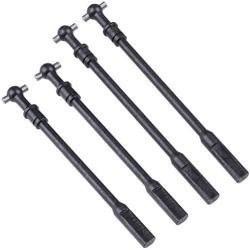 Hobbypark Metal Drive Shaft (L/R) for Redcat Everest-10 1/10 RC Rock Crawler Car (Set of 4)