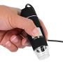AYNEFY Magnification Endoscope, 8 LED Digital USB Microscope 1000x Mini Inspection Camera with Metal Stand for Industrial Testing Computer Parts Testing