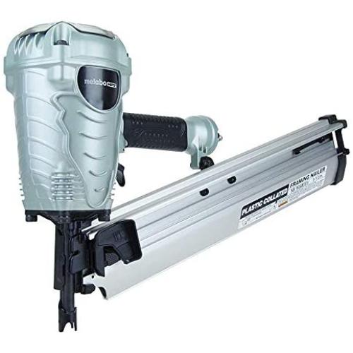 Metabo HPT Framing Nailer, The Pro Preferred Brand of Pneumatic Nailers, 21° Magazine, Accepts 2'' to 3-1/2'' Framing Nails, (NR90AES1)