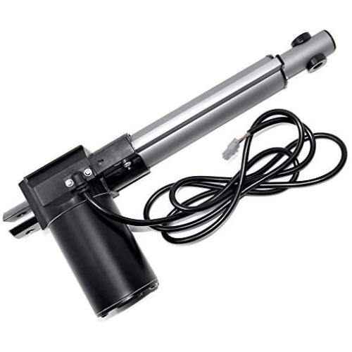 PROGRESSIVE AUTOMATIONS 12V Linear Electric Actuator - (4 inch, 200 lbs.) Low-Current Rating DC Motor & Durable Stroke. for Automotive, Industrial, Machinery, Home, Robotics Usage. PA-03-4-200