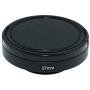 SIOTI Camera Wide Angle Metal Lens Hood with Cleaning Cloth and Lens Cap Compatible with Leica/Fuji/Nikon/Canon/Samsung Standard Thread Lens(37mm)