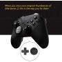 Elite Controller Replacement Parts, Xbox One Elite Series 2 Accessories, Elite Series 2 Kit, Metal 4 Paddles and 2 D-Pads for Xbox Gaming Accessories (Black)