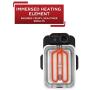 T-fal Deep Fryer with Basket, Stainless Steel, Easy to Clean Deep Fryer, Oil Filtration, 2.6-Pound, Silver, Model FR8000