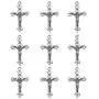 100 pcs Antique Silver Cross Charms Pendants Jewelry Findings for Making Bracelet and Necklace for DIY Jewelry 37x22mm 100 pcs Antique Silver Cross Charms Pendants Jewelry Findings for Making Bracelet and Necklace for DIY Jewelry 37x22mm