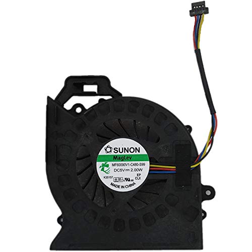 dv7 Fan Replacement for hp Laptop, New CPU Cooling Fan for HP Pavilion dv7-6b01xx dv7-6b32us dv7-6b55dx dv7-6b56nr dv7-6b57nr dv7-6b63us dv7-6b71nr dv7-6b73nr