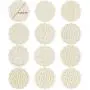 14 Pieces Bath Bomb Mold Set Includes 2 Pieces Bath Bombs Press and 12 Pieces Different Stamps for Making Bath Bombs, DIY Moon Cake Mold Kit