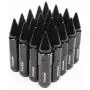 MOSTPLUS 60mm M12X1.5 Racing Wheel Spiked Lug Nuts Extended Pack of 20 (Black)