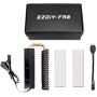 EZDIY-FAB M.2 Heatsink with Heatpipe, 5V 3-Pin ARGB SATA NVMe NGFF M.2 Heatsink SSD Cooler for 2280 M.2 SSD, with Thermal Pad (SSD Not Included)