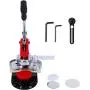 PanelTech Button Maker Badge Punch Press Machine 1-1/4 Inch 32mm Button Maker Machine with 1000 Pcs Circle Button Parts and Circle Cutter PanelTech Button Maker Badge Punch Press Machine 1-1/4 Inch 32mm Button Maker Machine with 1000 Pcs Circle Button Parts and Circle Cutter