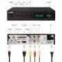 Analog to Digital TV Converter Box - UBISHENG Set-Top Box/ TV Box/ ATSC Tuner for 1080P HDTV with TV Tuner, Time Shift, EPG, PVR Recording&Playback, Media Player, HDMI, Timer Setting, QAM, Channel 3/4