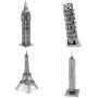 Metal Earth 3D Laser Cut Model - 4 Landmarks Set