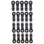 EAPTS 10pcs Metal Link with Plastic Rod Ends for Axial SCX10 II 90046 90047 RC Crawler EAPTS 10pcs Metal Link with Plastic Rod Ends for Axial SCX10 II 90046 90047 RC Crawler