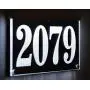 12X6.5&/12X8& Custom House Numbers Address Sign Address Plaque Lighted with LED - Laser Engraved On Acrylic Sign Aluminum Lamp Holder 12X6.5&/12X8& Custom House Numbers Address Sign Address Plaque Lighted with LED - Laser Engraved On Acrylic Sign Aluminum Lamp Holder