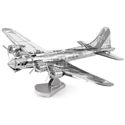 Metal Earth Fascinations MMS091 502489 Boeing B-17 Flying Fortress Construction Toy 2 Metal Board (Ages 14 +