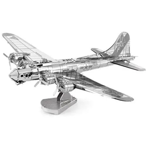 Metal Earth Fascinations MMS091 502489 Boeing B-17 Flying Fortress Construction Toy 2 Metal Board (Ages 14 + Metal Earth Fascinations MMS091 502489 Boeing B-17 Flying Fortress Construction Toy 2 Metal Board (Ages 14 +