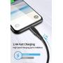Cabepow iPhone Charger Cable, 3ft 5Pack Lightning Cable to USB A Charging Cable Compatible with iPhone 11 Xs Max XR X 8 Plus 7 Plus 6 Plus SE iPad Pro iPod (Black)