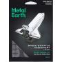 Fascinations Metal Earth Space Shuttle Discovery Color Version 3D Metal Model Kit