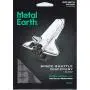Fascinations Metal Earth Space Shuttle Discovery Color Version 3D Metal Model Kit