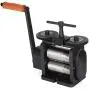 Mophorn Jewelry Rolling Mill Combination Rolling Mill 130mm Wide 65mm Diameter Rollers Manual Rolling Mill Machine Jewelry Marking Tools for Jewelers and Crafts-People