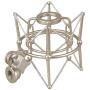 lovermusic lovermusic Metal Cylinder Spider Shock Mount Stand Replacement for Newman U87 Microphone Silver