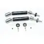GPM for Traxxas Slash 4X4 / Slash 4X4 LCG / Slash 2WD F-150 / Stampede 4X4 VXL Upgrade Parts Stainless Steel 304 + Aluminum Rear CVD Drive Shaft with Steel Wheel Hex - 1Pr Set Black GPM for Traxxas Slash 4X4 / Slash 4X4 LCG / Slash 2WD F-150 / Stampede 4X4 VXL Upgrade Parts Stainless Steel 304 + Aluminum Rear CVD Drive Shaft with Steel Wheel Hex - 1Pr Set Black