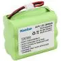 Kastar 1-Pack 7.2V 2600mAh Ni-MH Battery Replacement for 2GIG BATT1X, 2GIG BATT2X Console, 2GIG-CNTRL2, 2GIG-CP2, 6MR2000AAY4Z, 6MR1600AAY4Z, CUSTOM-223, GCKIT311, OSI OSA-231 OSA231