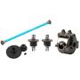 Bonarty RC Car Parts - Upgrade Metal Differential with Gear and Gear Box Housing for 1/18 WLtoys A949 A959 A969 A979 K929 K929 RC Car