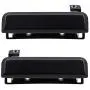 BOERLKY Automotive-door-conversion-kits For 79-93 Ford Various Models Exterior Black Metal Set Pair Outside Door Handles AA