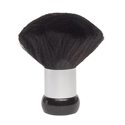 Diane Neck Duster – Barber and Salon Brush to Remove Loose Hair from Neckline and Ears After Haircut, Professional and Home Use, Soft Nylon Bristles, Stand Up Base, 5”, Medium, D9850