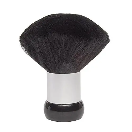Diane Neck Duster – Barber and Salon Brush to Remove Loose Hair from Neckline and Ears After Haircut, Professional and Home Use, Soft Nylon Bristles, Stand Up Base, 5”, Medium, D9850