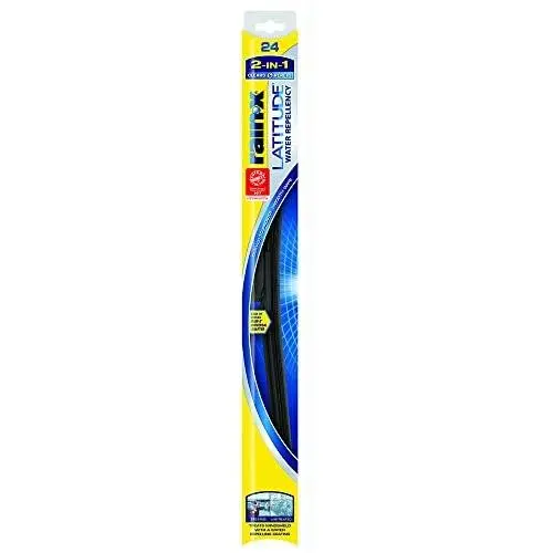 Rain-X 5079280-2 Latitude 2-IN-1 Water Repellency Wiper Blade, 24'' (Pack of 1) Rain-X 5079280-2 Latitude 2-IN-1 Water Repellency Wiper Blade, 24'' (Pack of 1)