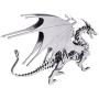 RuiyiF 3D Dragon Puzzles Metal Model Kits to Build for Adults, DIY 3D Assembly Jigsaw Puzzles(with Tool Kit), 3D Metal Puzzle Desk Ornament/Gifts