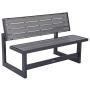 Lifetime 60253 Outdoor Convertible Bench, 55 Inch, Harbor Gray