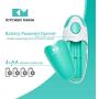 Electric Can Opener: Kitchen Mama Portable Battery Powered Automatic Smooth Edge Can Opener, Ergonomic Can Openers, One Press to Open Can for Seniors, Chef, and Daily Cooking (Teal Green) Electric Can Opener: Kitchen Mama Portable Battery Powered Automatic Smooth Edge Can Opener, Ergonomic Can Openers, One Press to Open Can for Seniors, Chef, and Daily Cooking (Teal Green)