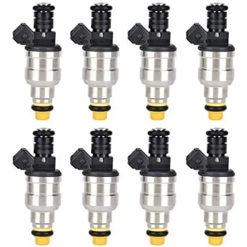 0280150943 822-12110 New Replacement Fuel Injectors Engine Part Fit for Ford 4.6L 5.0L 5.4L 5.8L - Set of 8 (Silver) 0280150943 822-12110 New Replacement Fuel Injectors Engine Part Fit for Ford 4.6L 5.0L 5.4L 5.8L - Set of 8 (Silver)