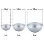 Pllieay 12 Pieces 3 Sizes DIY Bath Bomb Molds, 6 Sets Metal Bath Bomb Molds for Crafting Bath Bomb Pllieay 12 Pieces 3 Sizes DIY Bath Bomb Molds, 6 Sets Metal Bath Bomb Molds for Crafting Bath Bomb