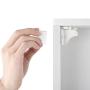 Vmaisi Adhesive Magnetic Cabinet Locks (12 Locks and 2 Keys)