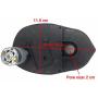 weelye Childrens Transmission Box Accessories，High Speed12V 35000RPM Electric Motor with Gear Box RS550 Drive Engine Match Children Ride On Toy Replacement Parts
